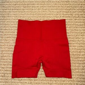 SET Active Red Bike Shorts